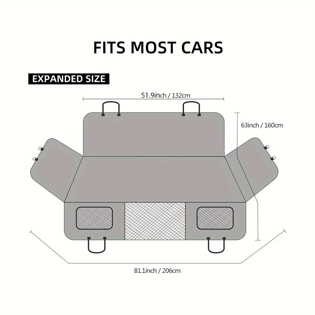 Dog Travel Load-bearing Hammock Mat-2