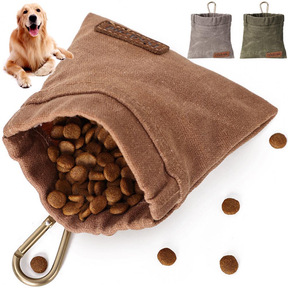 "Bolsa Portátil Impermeable para Comida de Mascotas - Con Mosquetón