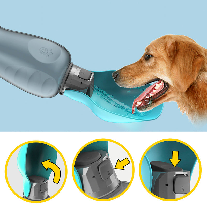 Botella Premium para el agua de tu mascota.