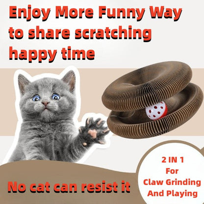 Magic Organ Foldable Cat Scratch Board Toy-1