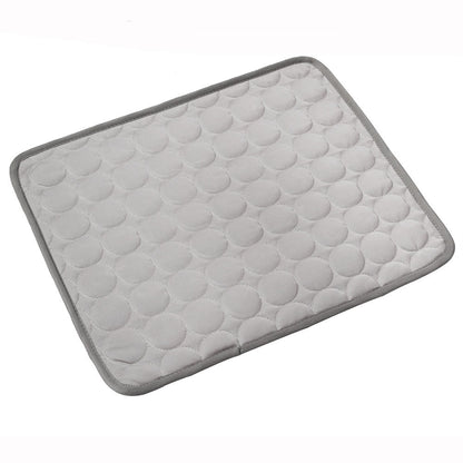 "Cama Fría de Verano para Mascotas - Tecnología Ice Silk"