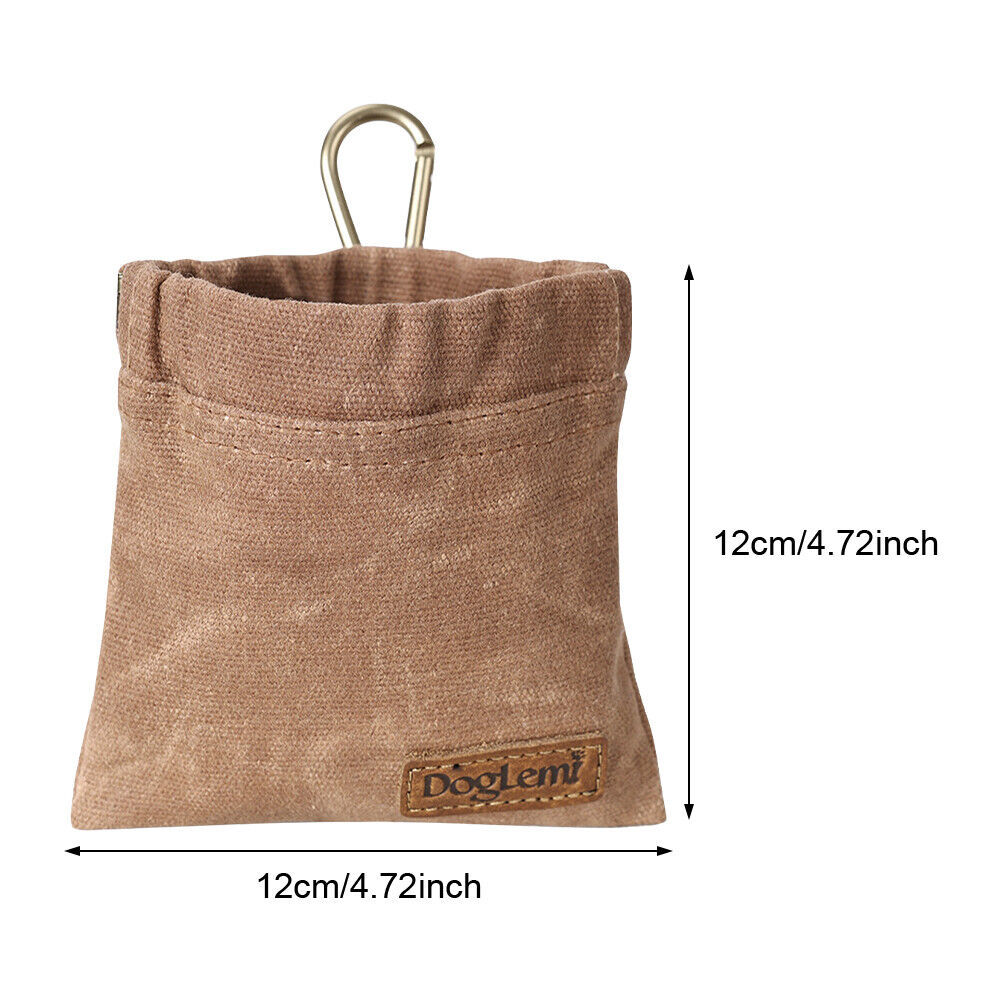 "Bolsa Portátil Impermeable para Comida de Mascotas - Con Mosquetón