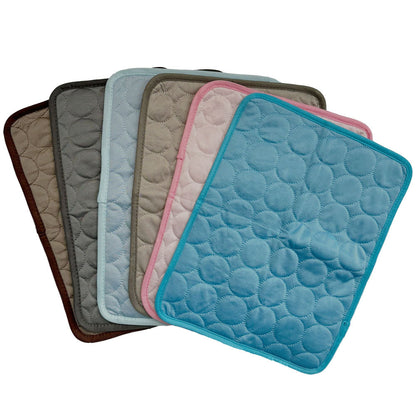 "Cama Fría de Verano para Mascotas - Tecnología Ice Silk"